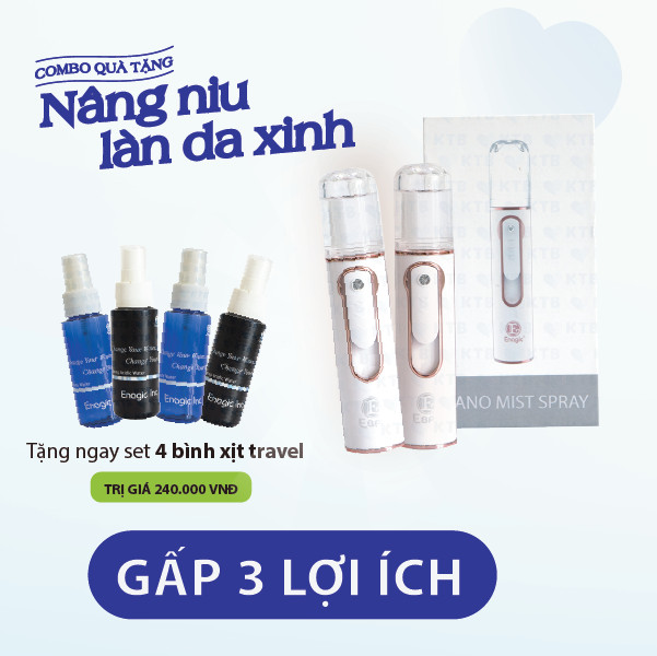Combo 2 máy phun sương làm đẹp Enagic